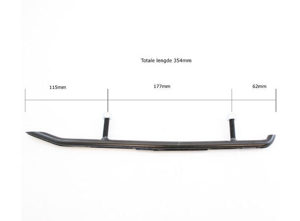 Polaris Shur-Steer Koromant Styreskinne Total lengde 354mm, 35mm bolter 